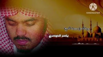 سورة الشعراء-بصوت الشيخ ياسر الدوسري تلاوة تريح القلب #قرآن #quran  #ياسر_الدوسري 