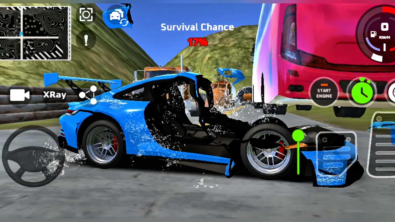 Drive CSX - High Speed Crashes and Fails : Ultimate Car Crash Simulator (Survival Chance) Ep.73