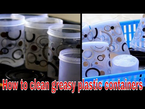 How to remove stains from plastic containers|Removing Odors from Plastic Containers.