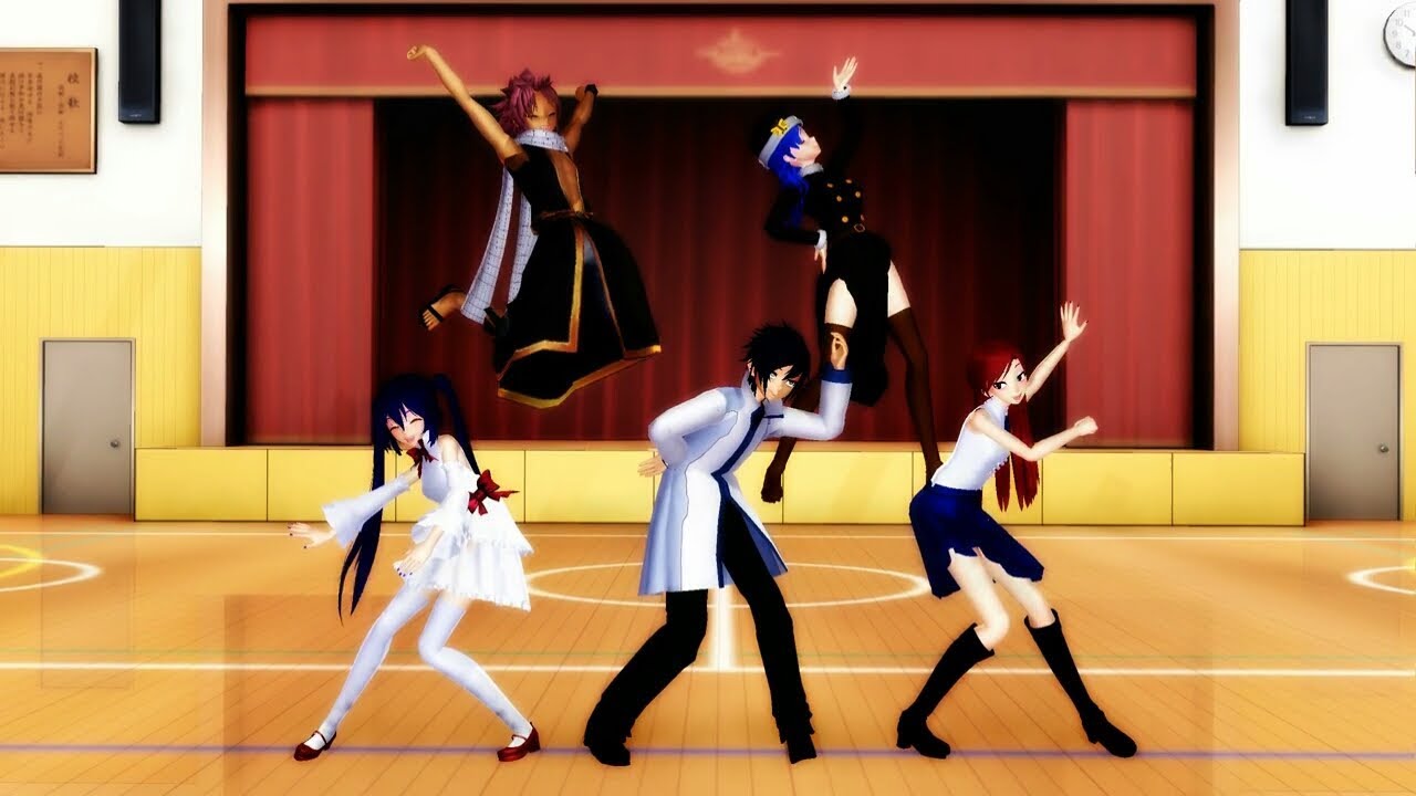 [MMD]Fairy Tail - Cafeteria Song (Request)