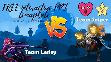 FREE Game-Based Interactive PPT Template for Teachers || Dota/ML || Team Game