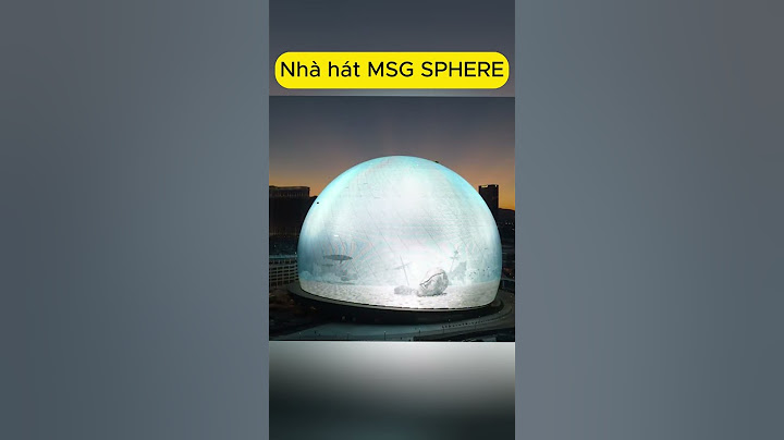 Số 25: Nhà hát MSG SPHERE ở  Las Vegas #shorts #short #trendingshorts #shortvideo #shortsvideo