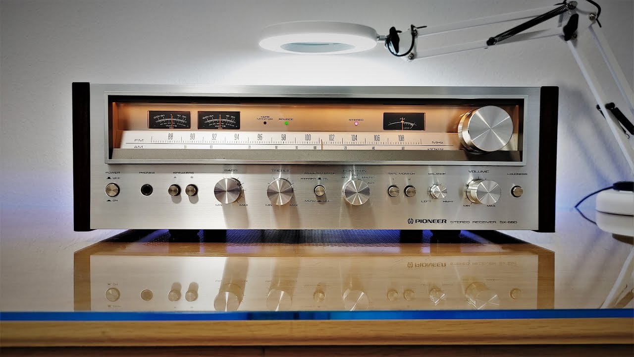 Pioneer SX-680 - YouTube