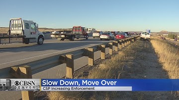Colorado State Patrol Steps Up Enforcement Of Move Over Law