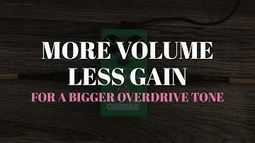 This Simple Trick Makes Your Overdrive Sound HUGE