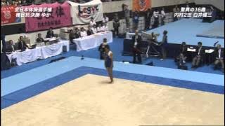 Kenzo Shirai Floor routine D value 7.0 - Best twisting ever