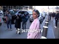 (Exclusive) Rihanna Rocking a Pink Sean John Velour Sweat Suit 03-13-15