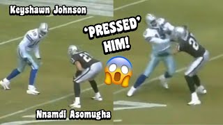 Keyshawn Johnson Vs Nnamdi Asomugha & Charles Woodson 🔥 (WR Vs CB) 2005