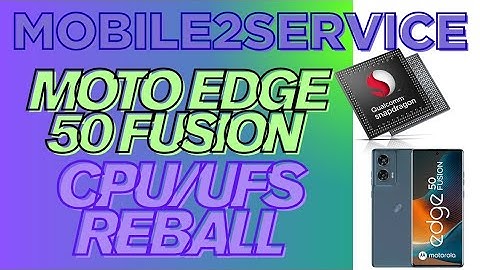 Moto Edge 50 Fusion || Auto Restart ||Hang On Logo || Cpu/UFS REBALL And Fix #Mobile2Service#Shorts