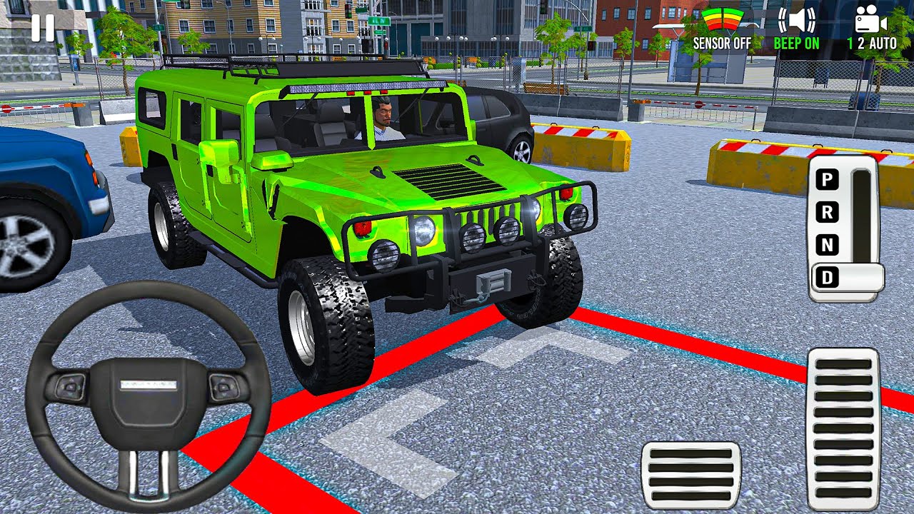 Advanced Master Parking-School 3D: Manual Gear Car Parking Simulator - геймплей на Android