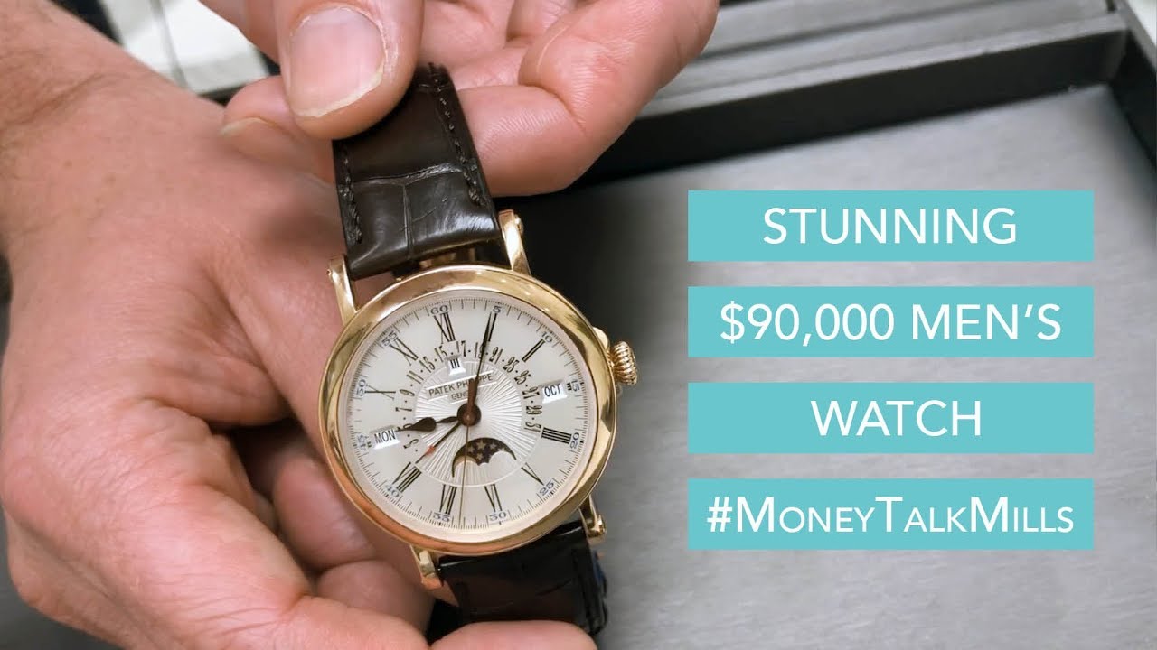 Stunning $90,000 Men’s Watch #MoneyTalkMills - YouTube