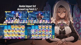 Account Log Patch 5.7 [Honkai Impact 3rd SEA]