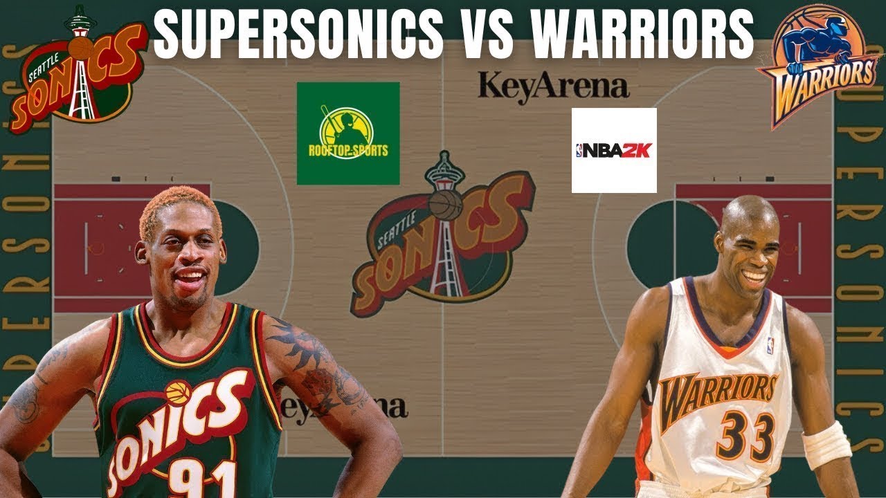Rewriting SuperSonics History in 2k: Seattle SuperSonics vs Golden State Warriors