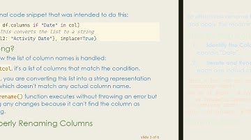 How to Rename Columns Conditionally in Pandas
