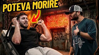 Non Era Pronto A Soffrire Così. Leg Day Shock
