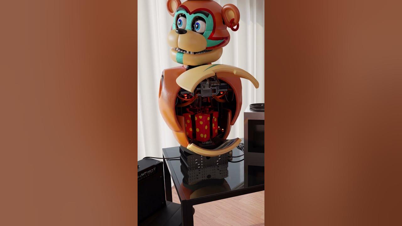 Glamrock Freddy in Real Life | FNaF Security Breach Animation