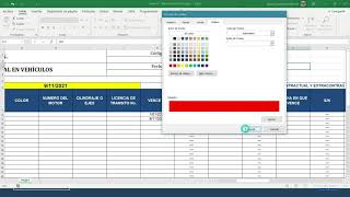 Matriz de Matriz de control de documentos de Vehículos PESV