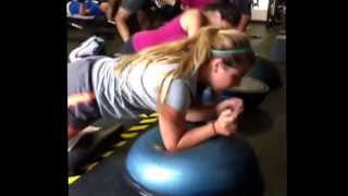 Up downs on the Bosu ball- short intervals is part of the intervals we do at HB HITS~ high intensit by Yo Armendariz 190 views 10 years ago 11 seconds