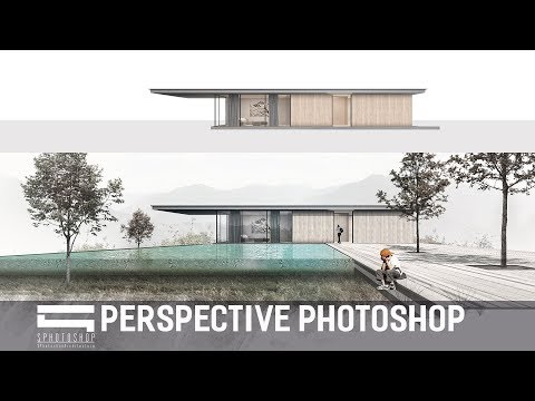 Elevation Rendering - Photoshop Architecture