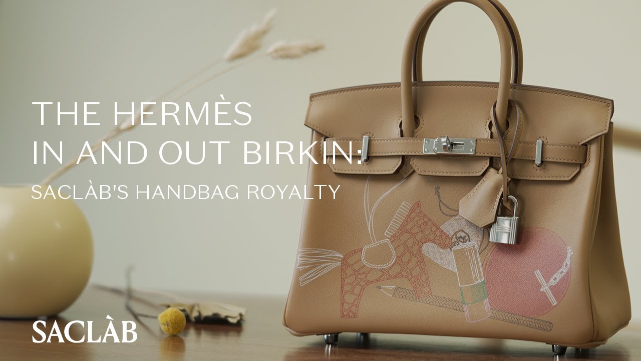 Hermes Birkin 25 Etoupe Swift X Engraved Manufactured in 2016