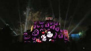 Mickey's Mix Magic With Fireworks From Sleeping Beauty Castle At Disneyland!