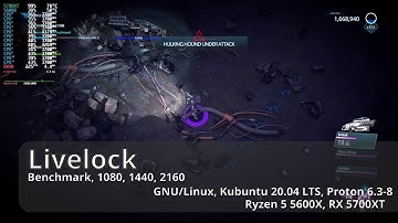 Livelock, Proton 6.3-8 Linux , Benchmark