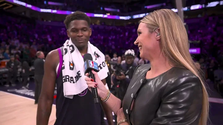 Anthony Edwards Postgame Interview After Win Against Oklahoma City Thunder | 12.19.25