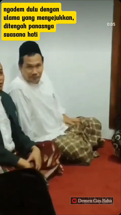 Ramah tamah bersama Gus baha - Haul Almaghfurlah KH Hamid Pasuruan ke-44 #haulkhhamidpasuruan