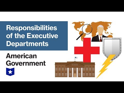 Video: Kokios pareigos yra įtrauktos į vykdomąją valdžią?