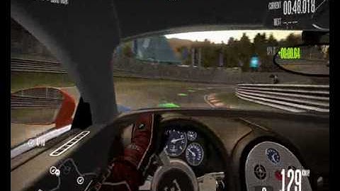 Need For Speed Shift Bugatti Veyron 16.4 Gameplay [PC]