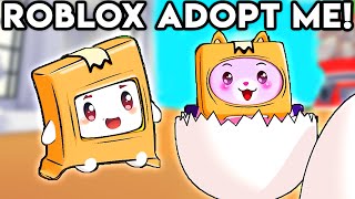 BOXY & FOXY in ROBLOX ADOPT ME! (LankyBox World)