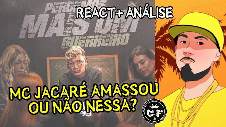MC JACARÉ AMASSOU OU NÃO EM "PERDEMOS MAIS UM GUERREIRO" ? (React + Análise)