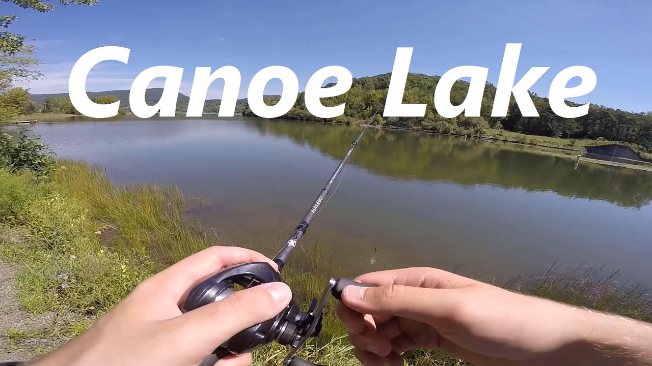 Canoe Lake Bass Fishing YouTube