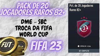 FIFA 23 DME LIGAS HÍBRIDAS 11 TITULARES - Pack Jumbo Jogadores Raros  Ultimate Team FIFA 23 