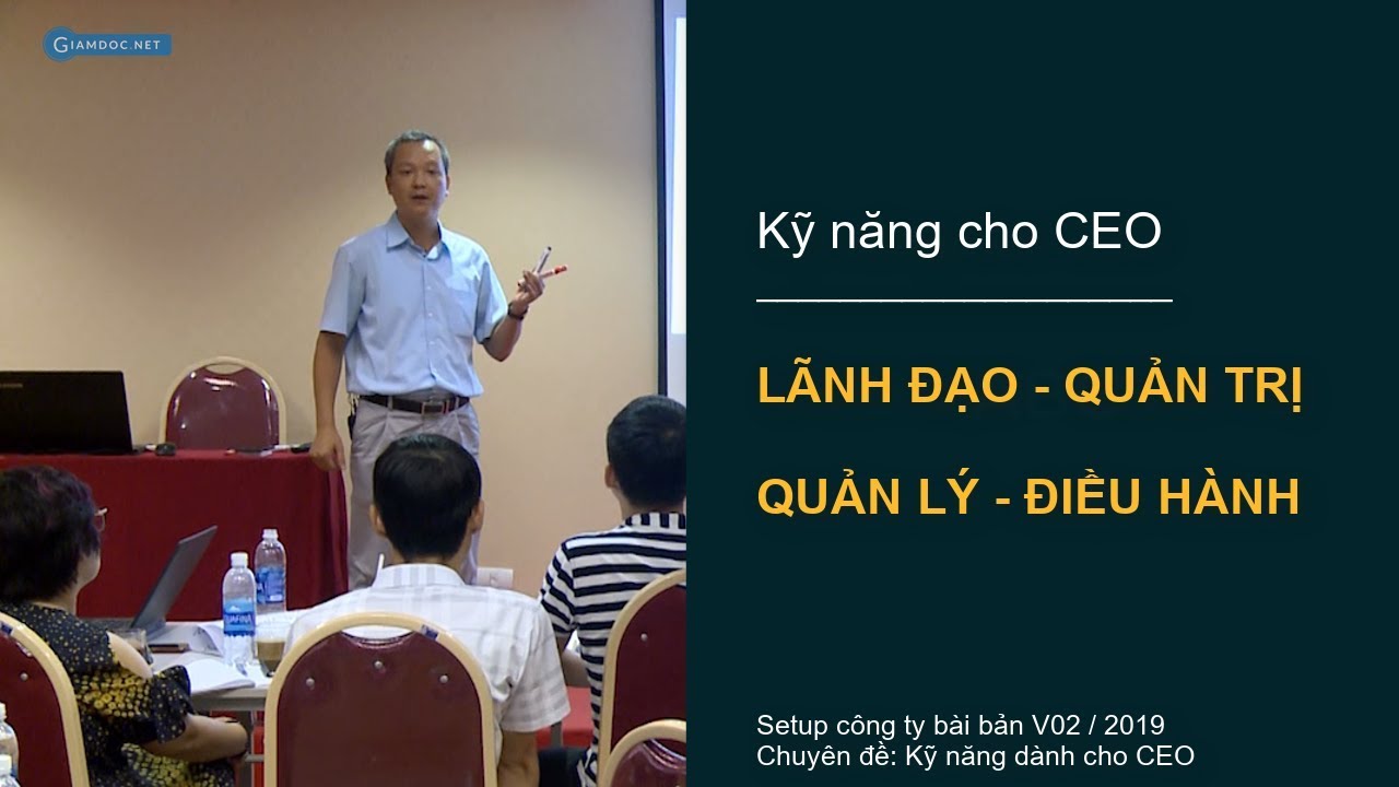 fin tech  Update New  Lãnh đạo - Quản trị - Quản lý | Hiểu để điều hành công ty tốt hơn