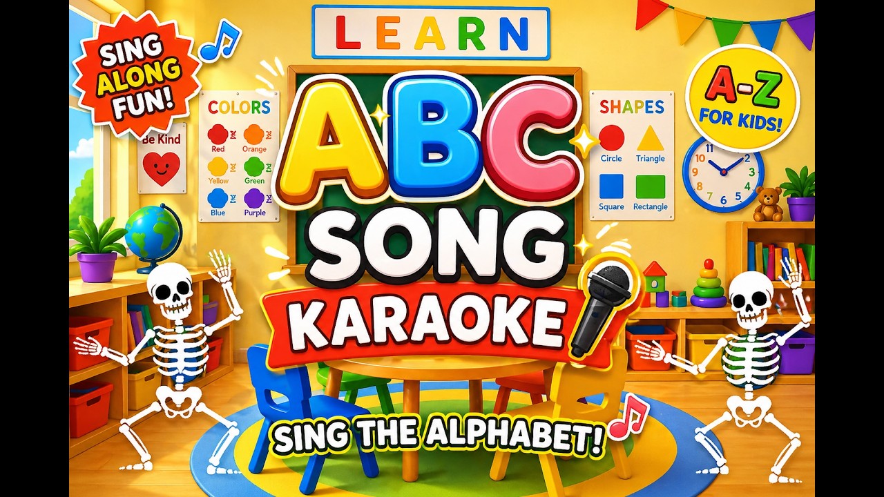 ABC Song for Kids | Fun Alphabet Karaoke Sing Along (Original Kids Song ...
