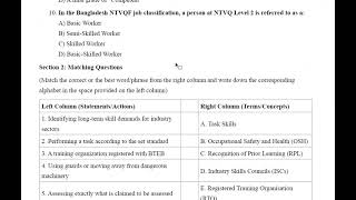 CBT&A Level 4 Assessment Written Tools PDF Download | NSDA