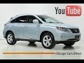 Chicago Cars Direct Presents 2010 Lexus RX350 AWD. Cerulean Blue/Light Grey. #048155