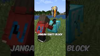 Jangan pernah sakitin block kalau gamau ini terjadi ke kalian  #minecraftindonesia