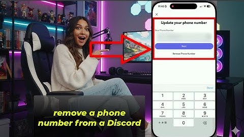 How to remove a phone number from a Discord account