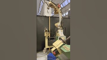 Robot welding MiG/Mag  #shortvideo #trending #robot #robotwelding #youtubeshorts