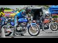 Kawasaki 750SS MACH III ゼンシン集合チャンバー 🔥 JD-STER 2025 🔥 Motorcycle Drag Racing 🔥 マッハでドラッグレース