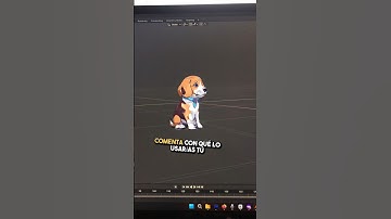 Haciendo un modelo 3d solo con inteligencia artificial #ai #ia #inteligenciaartificial #3dmodeling