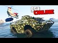 ШТУРМ ЗАТОНУВШЕГО КОРАБЛЯ НА БТР В GTA 5 ONLINE - МИССИИ ИЗ DLC ТОРГОВЛЯ ОРУЖИЕМ