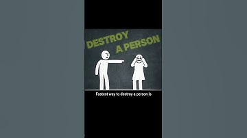 The Fastest Way to Destroy Someone (Psychology Explained) #psychologyfacts #emotionalabuse