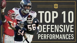 The Top 10 Greatest Single-Game Defensive Performances in NFL History | Vault Stories