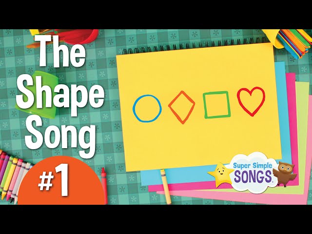 The Shapes Song - Circle, Diamond, Heart, Square
