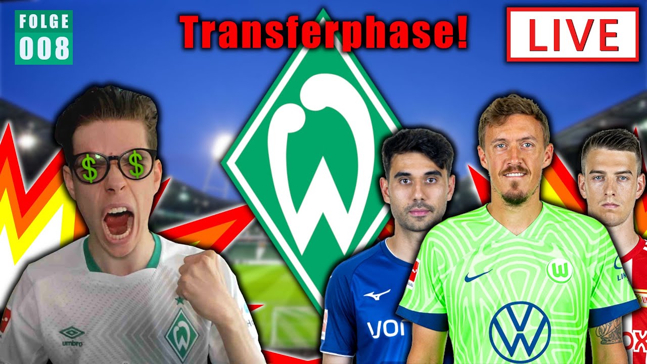 LIVE Gemeinsam Durch Die TRANSFERPHASE FIFA 23 Werder Bremen live-gemeinsam-durch-die-transferphase-fifa-23-werder-bremen