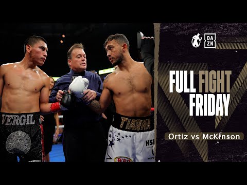 Full Fight | Vergil Ortiz Jr vs Michael McKinson! Ortiz Suffers Cut But Remains Perfect! ((FREE))