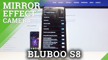 How to Turn On / Off Mirror Effect in BLUBOO S8